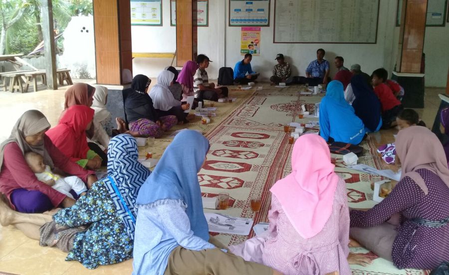 Warga Dusun Ngrandu Merencanakan Pembuatan Sarana Pengelolaan Air Limbah
