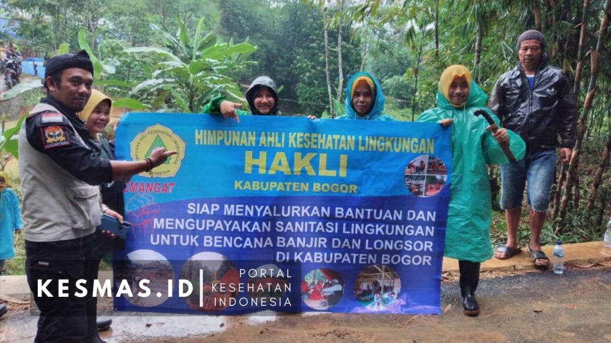 Himpunan Ahli Kesehatan Lingkungan (HAKLI) Kabupaten Bogor Peduli Bencana