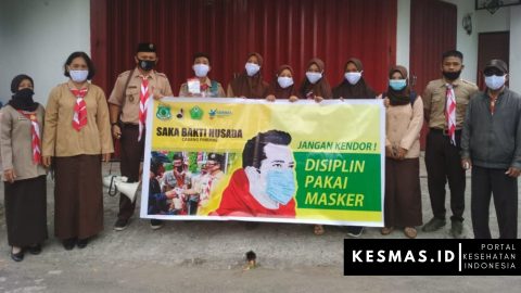 Dinkes Pinrang Lakukan Penguatan Pengurus Pangkalan SBH & Kampanye Pakai Masker