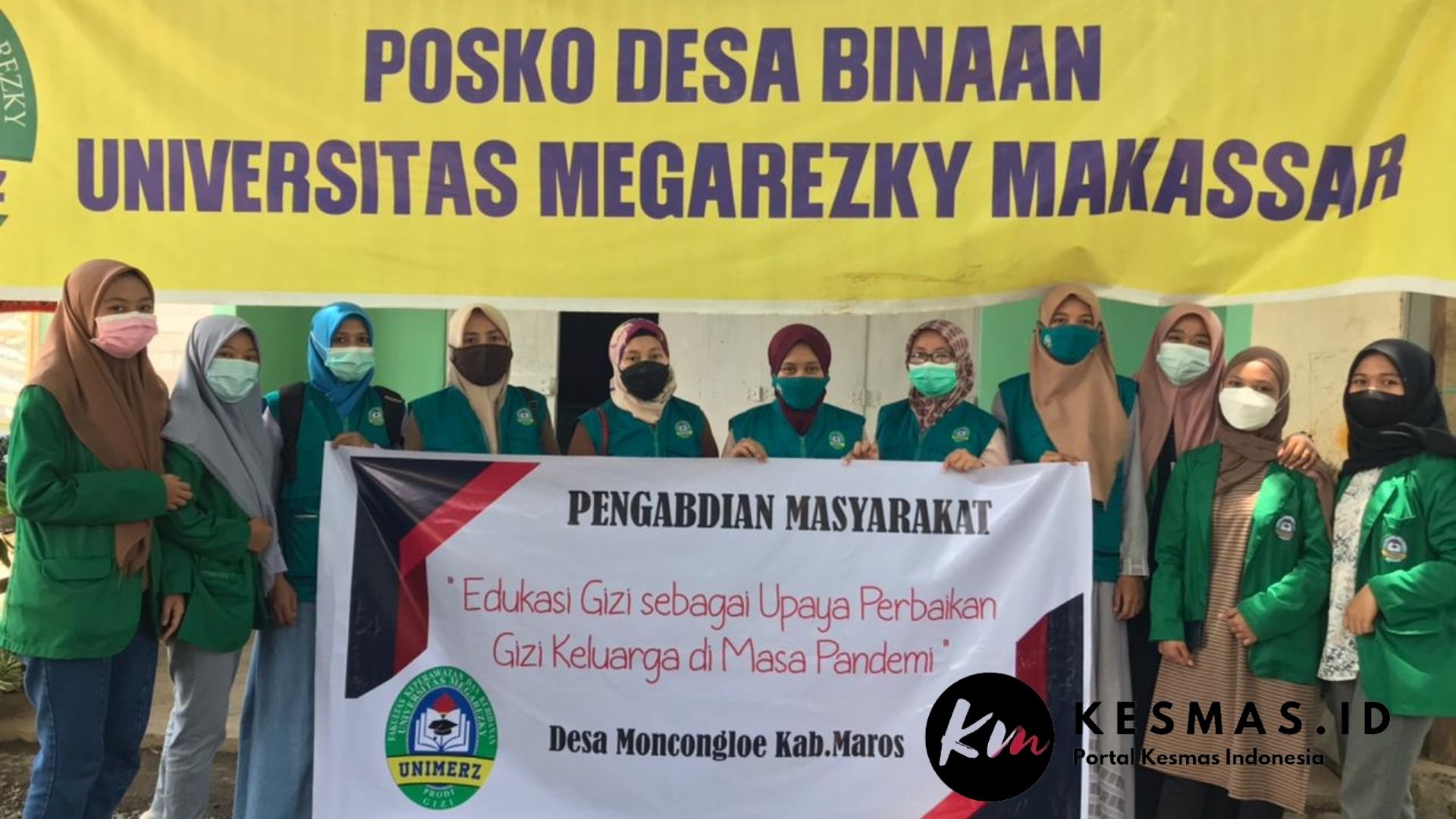 Pengabdian Masyarakat Prodi S1 Gizi Universitas Megarezky Makassar di Kabupaten Maros