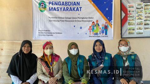 Pengabdian Masyarakat Prodi Gizi Fakultas Keperawatan dan Kebidanan Universitas Megarezky Makassar di Kabupaten Maros