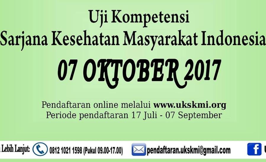 Panduan Alur Pendaftaran UKSKMI Periode 07 Oktober 2017