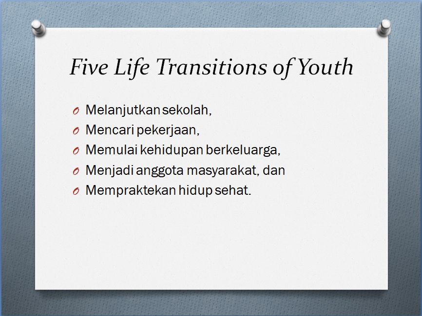 5 Life transition of Youth