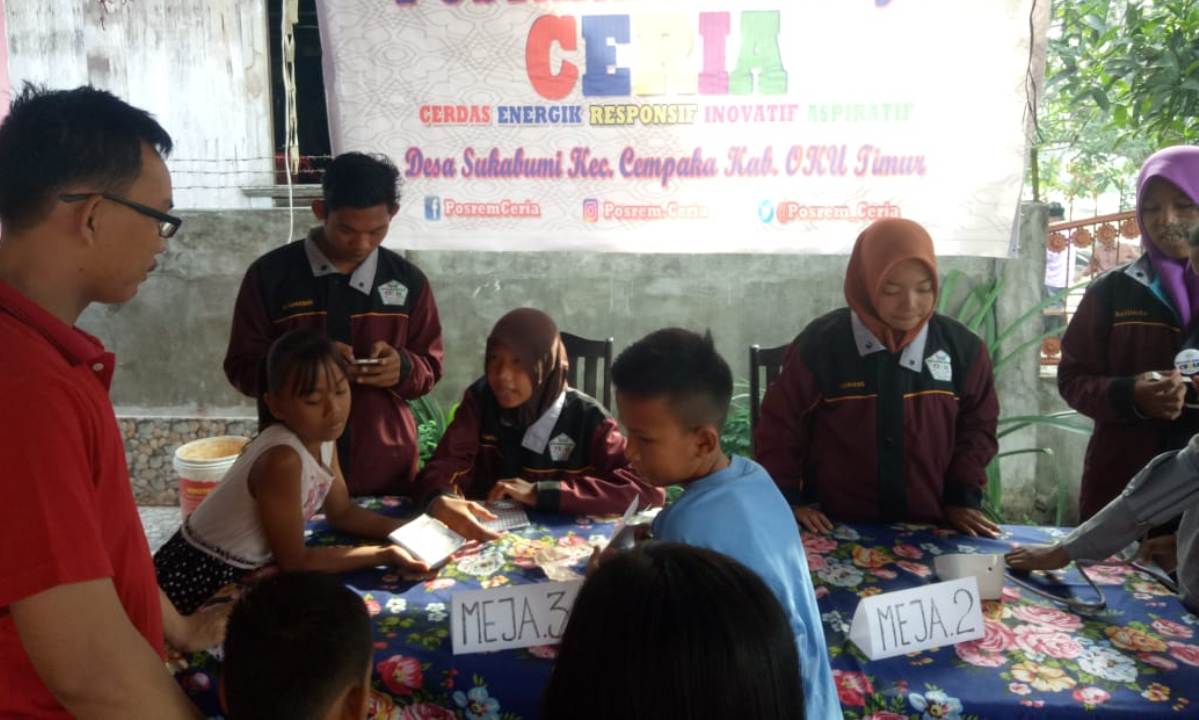 Pemeriksaan Kesehatan Posyandu Remaja Ceria