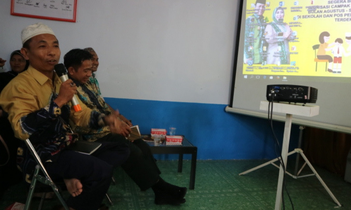 Sosialisasi Germas Puskesmas Pasar Sabtu