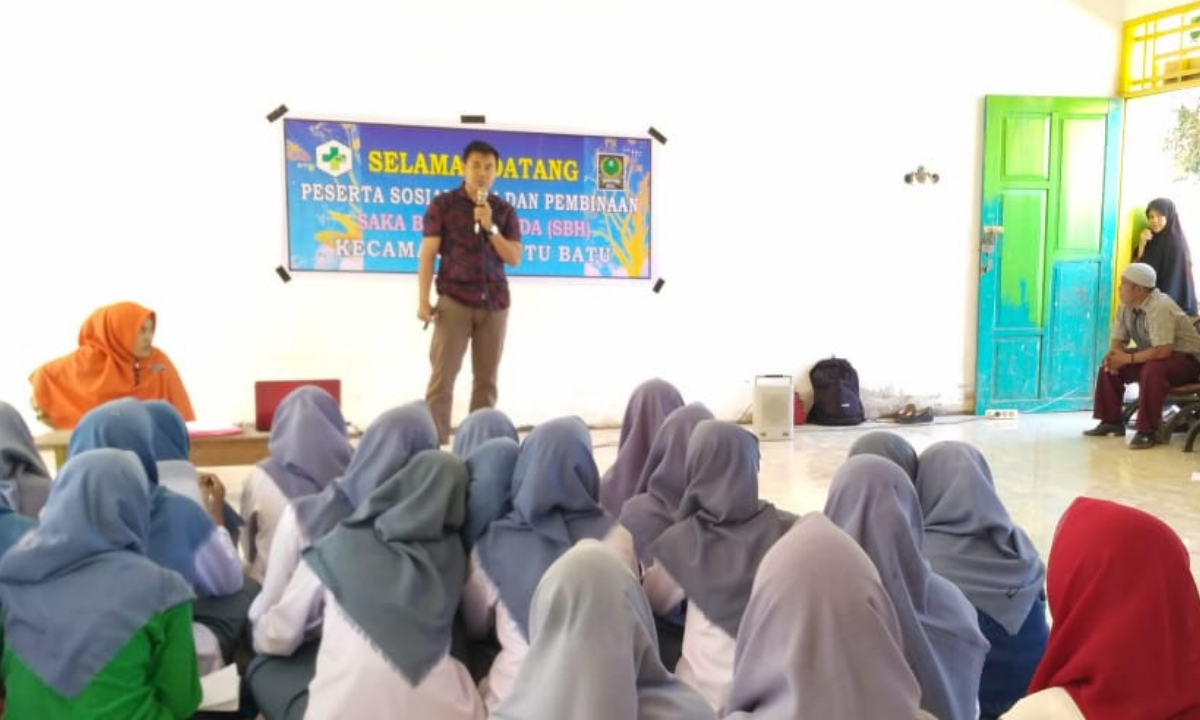 Sosialisasi SBH di SMAN 10 Enrekang