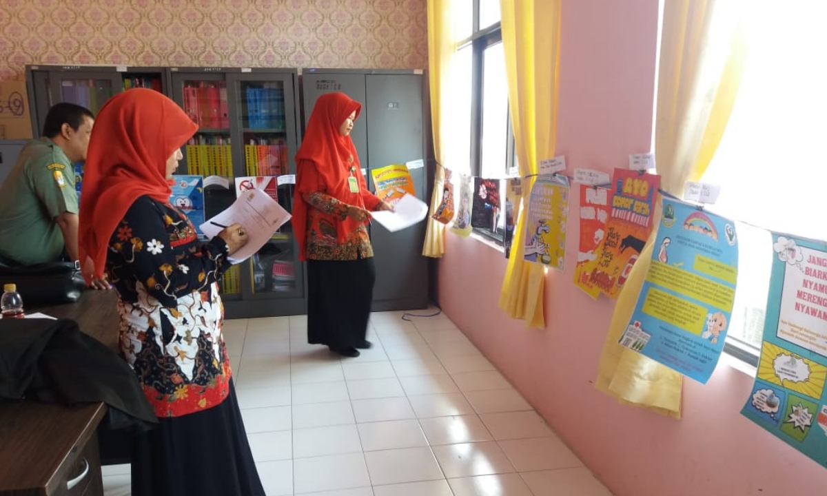 lomba dalam rangka HKN ke-54 Puskesmas Ciledug
