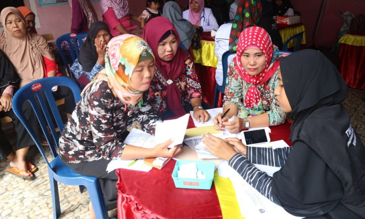 Pelayanan Kesehatan Warga Desa Sukabumi