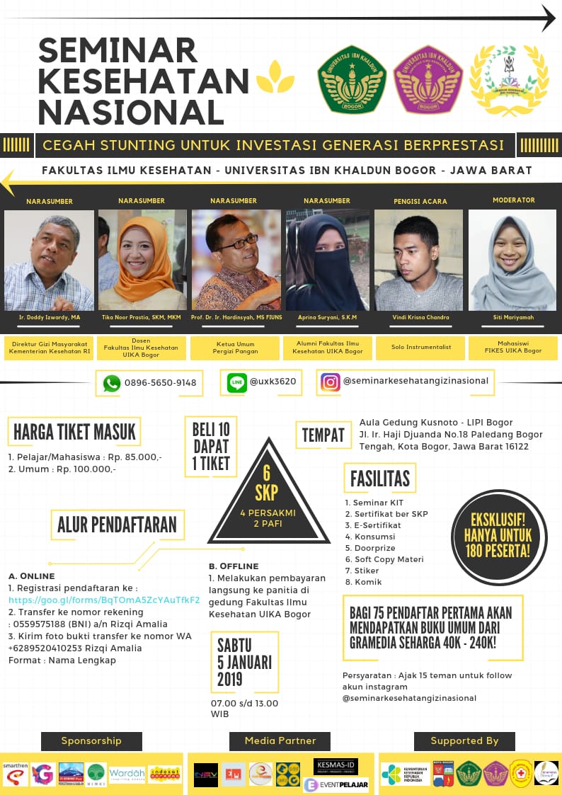 Seminar Stunting FIK Ibn Khaldun Bogor