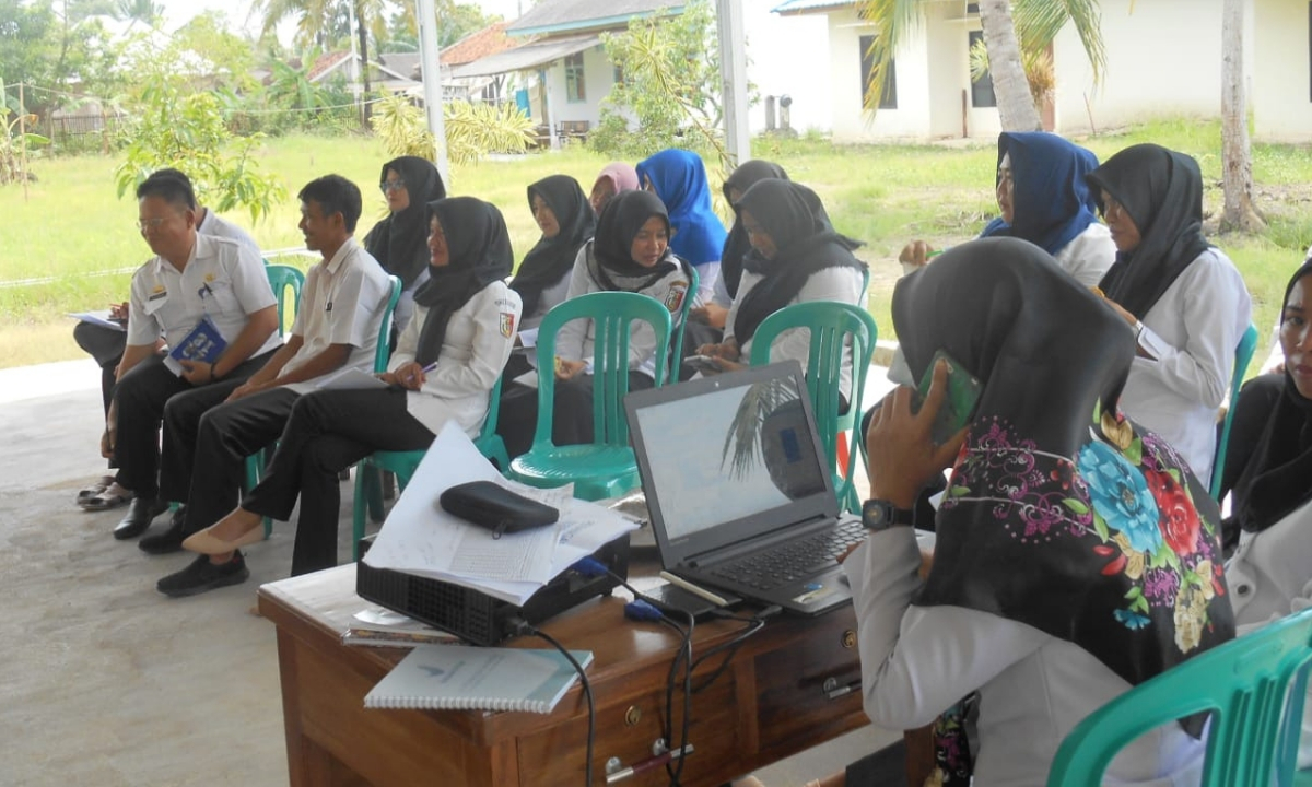 Kegiatan Monev Terpadu bidang Kesmas, Dinkes Tulang Bawang