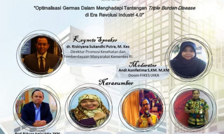 Optimalisasi Germas Menghadapi Tantangan Triple Burden Disease di Era Revolusi 4.0