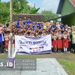 Bakti Sosial, Himakesmas STIKes BHM Madiun Ajari CTPS di SD Ini