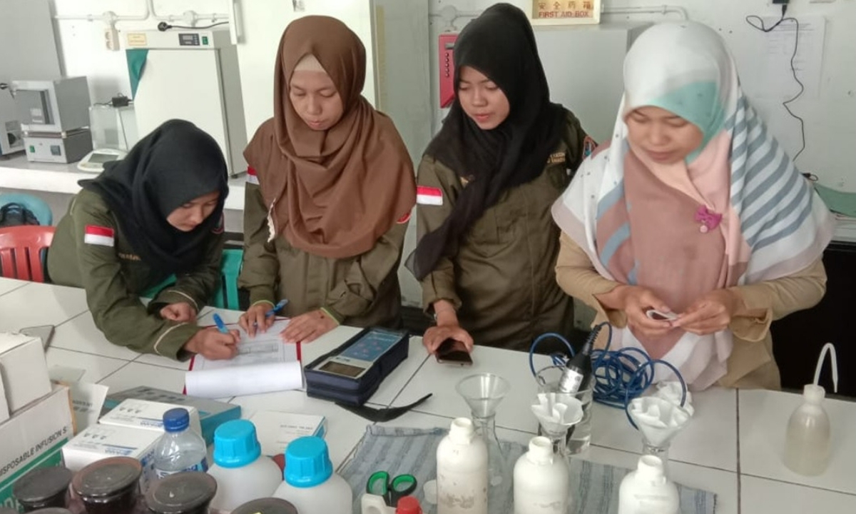 Mahasiswa Kesling Magang Industri