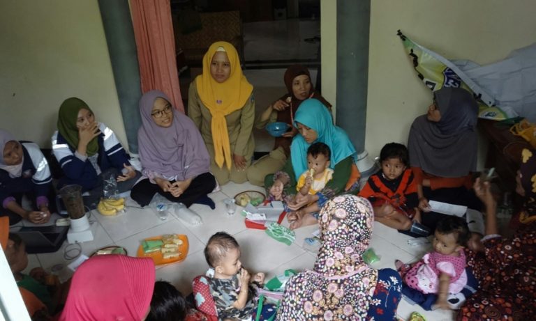 Mahasiswa UNDIP Edukasi Masyarakat Olah Tanaman Ini Jadi MPASI