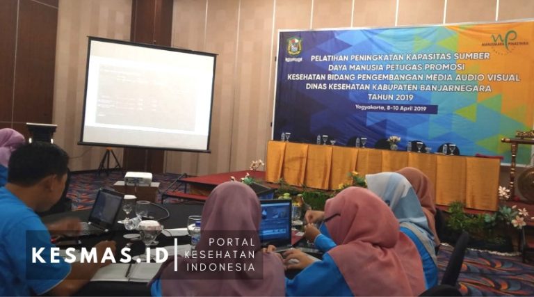 SDM Promkes Dinkes Banjarnegara Up Grade Skill Media Audio Visual