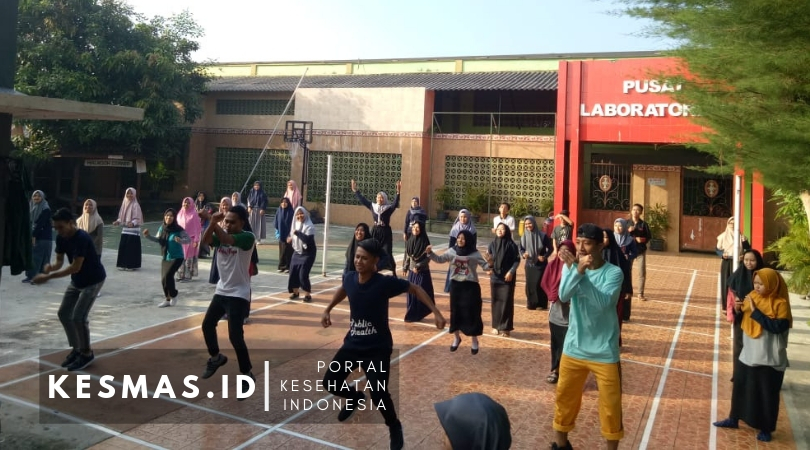 senam bersama hari bumi 2019