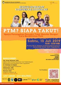 PTM Siapa Takut, Seminar Bersama Kesmas-ID