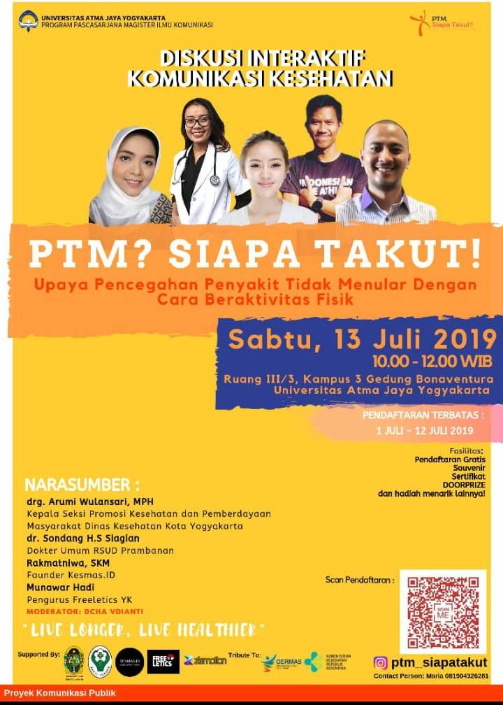 PTM Siapa Takut, Seminar Bersama Kesmas-ID