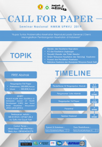Call for Paper Seminar Nasional HMKM UPNVJ, Yuk Segera Daftar!