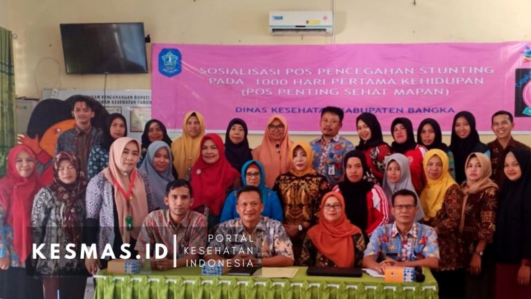 Cegah Stunting, Dinkes Bangka Luncurkan Pos Penting Sehat Mapan