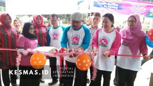Dinkes Kab Bangka Launching Pos Pencegahan Stunting Seribu Hari Pertama Kehidupan di Mendo Barat