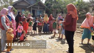 Wujudkan ODF, Puskesmas Mekarmukti Lakukan Pemicuan STBM Pilar I