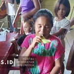 GERMAS, Puskesmas Sanur Ajak Masyarakat Makan Buah & Sayur di Posbindu