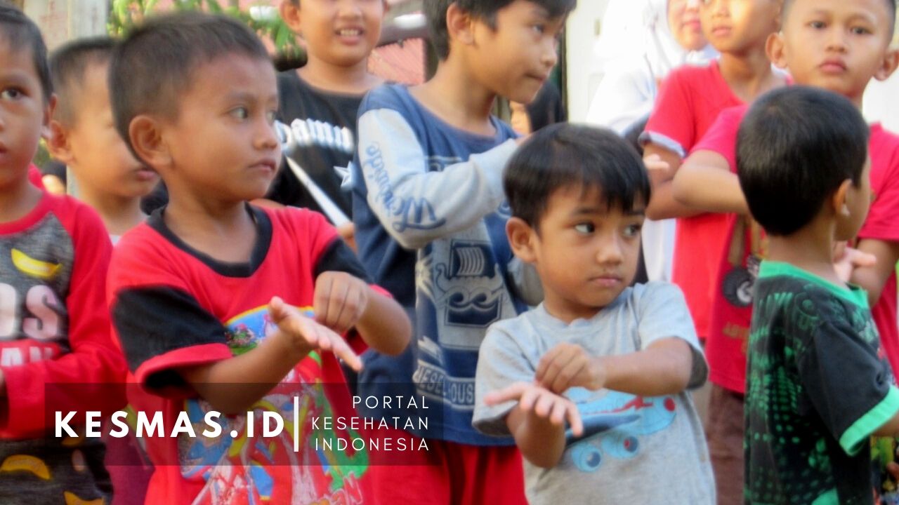 Puskesmas Mamburungan Ajak Anak - Anak di Tarakan Ini Cuci Tangan Pakai Sabun
