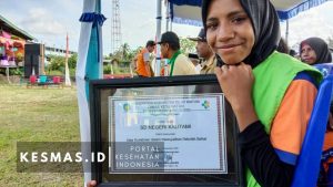 Terpencil di Ujung Teluk Bintuni, Sekolah Ini Terima Penghargaan Sekolah Sehat di HKN ke-55
