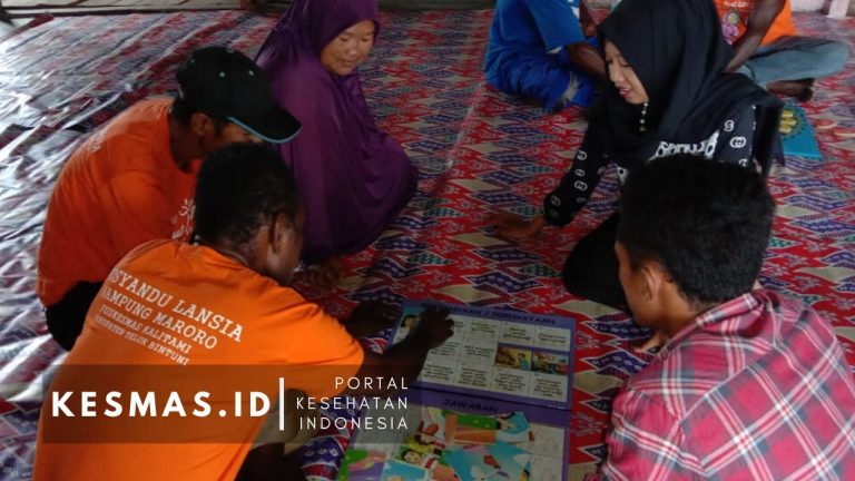 Intip Keseruan Posyandu Lansia KOMPAK di Ujung Teluk Bintuni