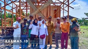 Manfaatkan Dana Desa, Puskesmas Kalitami Bangun 3 Posyandu