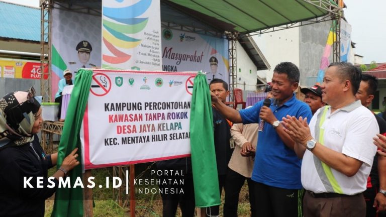 RT 6 Desa Jaya Kelapa Ini Dicanangkan Jadi Percontohan Kampung Tanpa Rokok