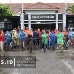 Paguyuban Sepeda Paseban Sehat Bantul Dukung Germas
