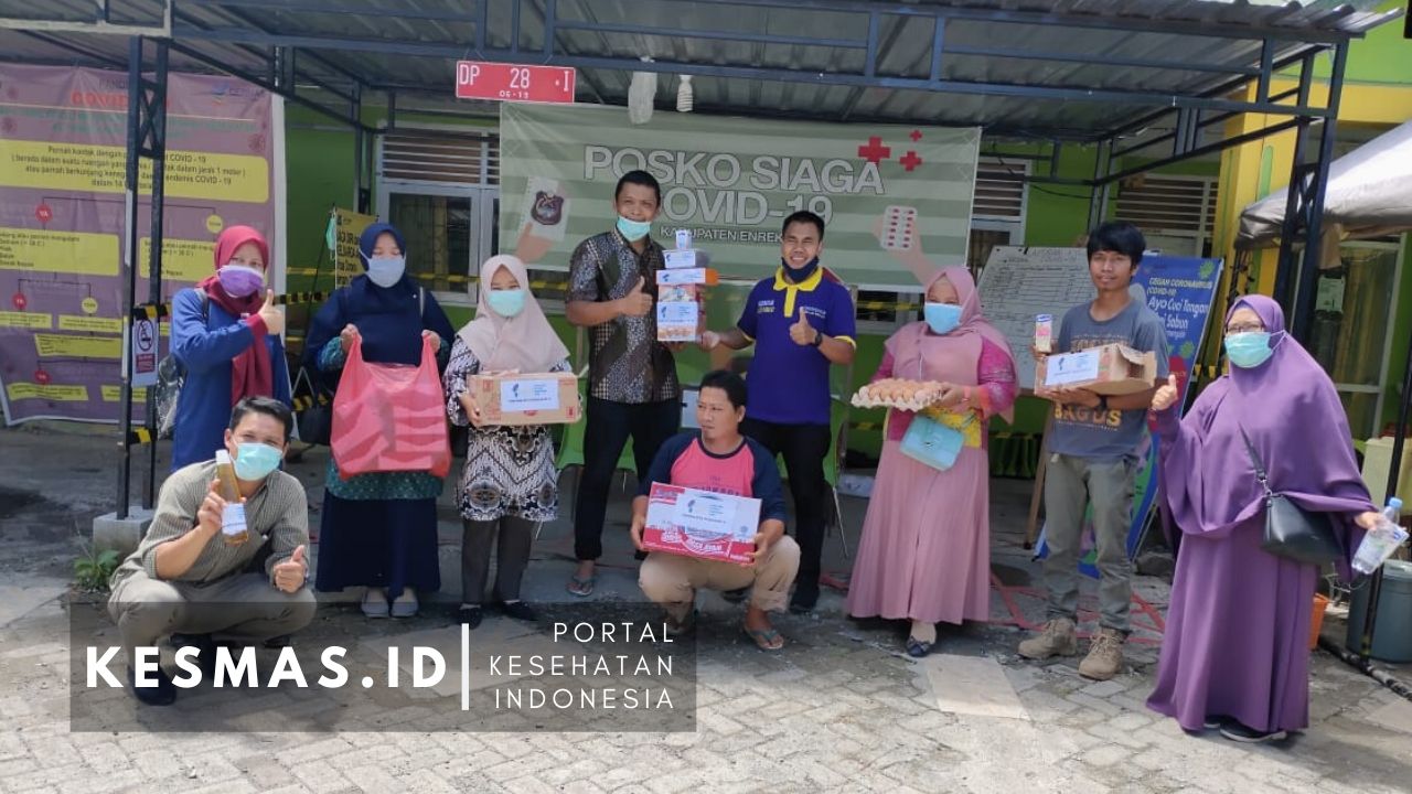 Persakmi Enrekang Salurkan Bantuan Suplemen ke Posko Induk Kesehatan di Kabupaten Enrekang