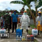 Tim Satgas Kamundan Dan Relawan Antisipasi Covid-19 Masuk Distrik Kamundan