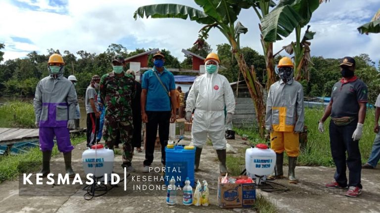 Tim Satgas Kamundan Dan Relawan Antisipasi Covid-19 Masuk Distrik Kamundan