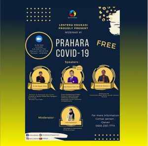 Ngobrolin Prahara Covid Bersama Lentera Edukasi