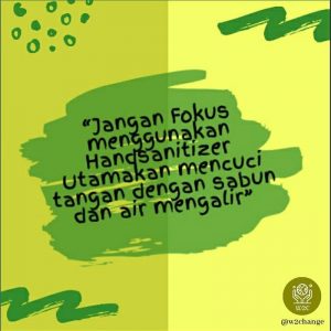 Utamakan Cuci Tangan Dengan Sabun dan Air Mengalir, Bukan Handsanitizer