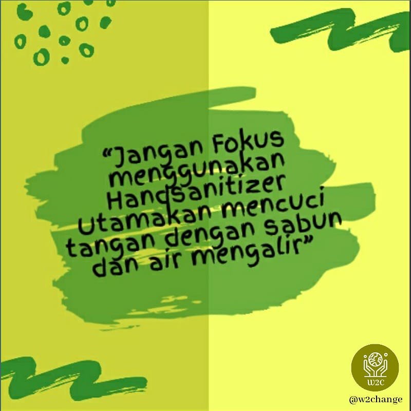 Utamakan Cuci Tangan Dengan Sabun dan Air Mengalir, Bukan Handsanitizer
