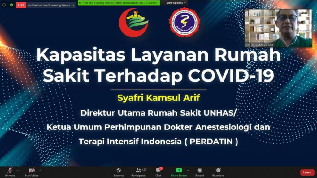 Kapasitas Layanan RUmah Sakit Terhadap Covid 19