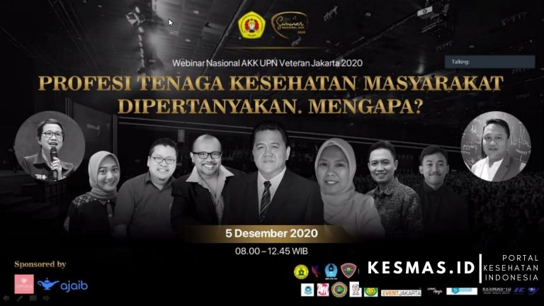 PROFESI TENAGA KESEHATAN MASYARAKAT DIPERTANYAKAN, MENGAPA
