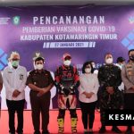Pencanangan Vaksinasi Covid-19 di Kabupaten Kotim