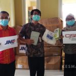 CISDI dan JNE Salurkan APD kepada Puskesmas Pasrujambe, Kabupaten Lumajang