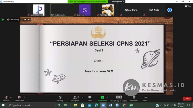 Jago Preventif Sukses Menyelenggarakan Workshop Persiapan Seleksi CPNS 2021