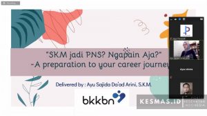 Masterclass Perdana Jago Preventif, Membedah Karir S.K.M Sebagai PNS