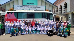 PMR MAN 2 Tasikmalaya Gelar Aksi Donor Darah