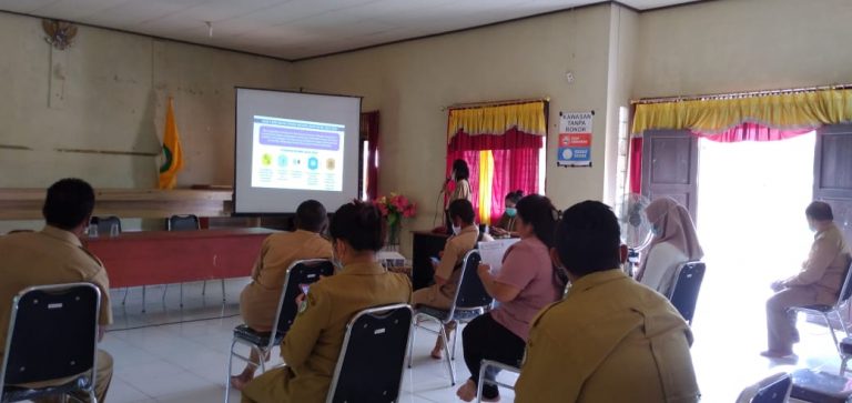 Hari Aktivitas Fisik Sedunia, Puskesmas Tumbang Penyahuan Lakukan Sosialisasi Kesehatan Olahraga
