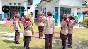 Pembinaan Gerakan Pramuka Saka Bakti Husada SMKN 1 Kumai