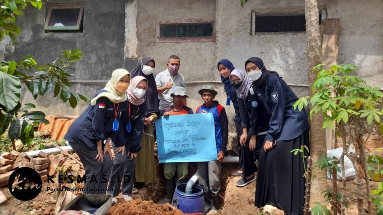 Warga Apresiasi Pembuatan Saluran Pembuangan Air Limbah Sederhana