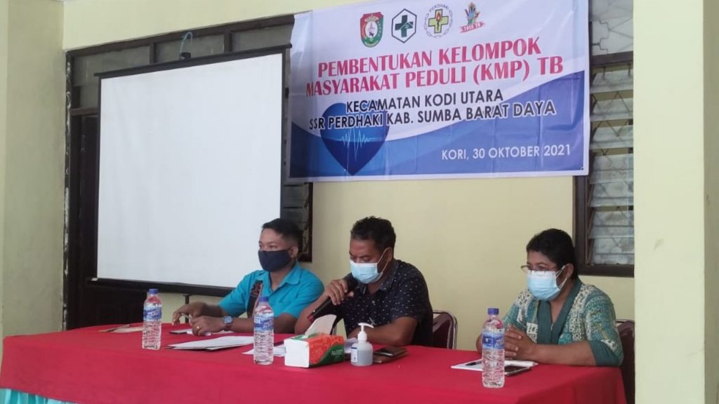 Pelantikan Kelompok Masyarakat Peduli Tuberkulosis